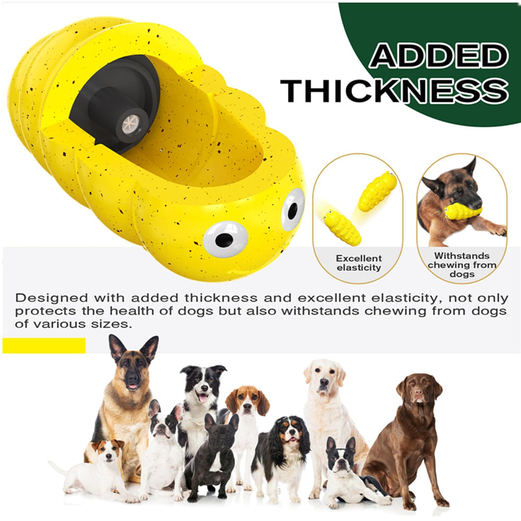 Juguete Mordedor con Sonido para Perros - Irrompible, Material Grado Alimentario