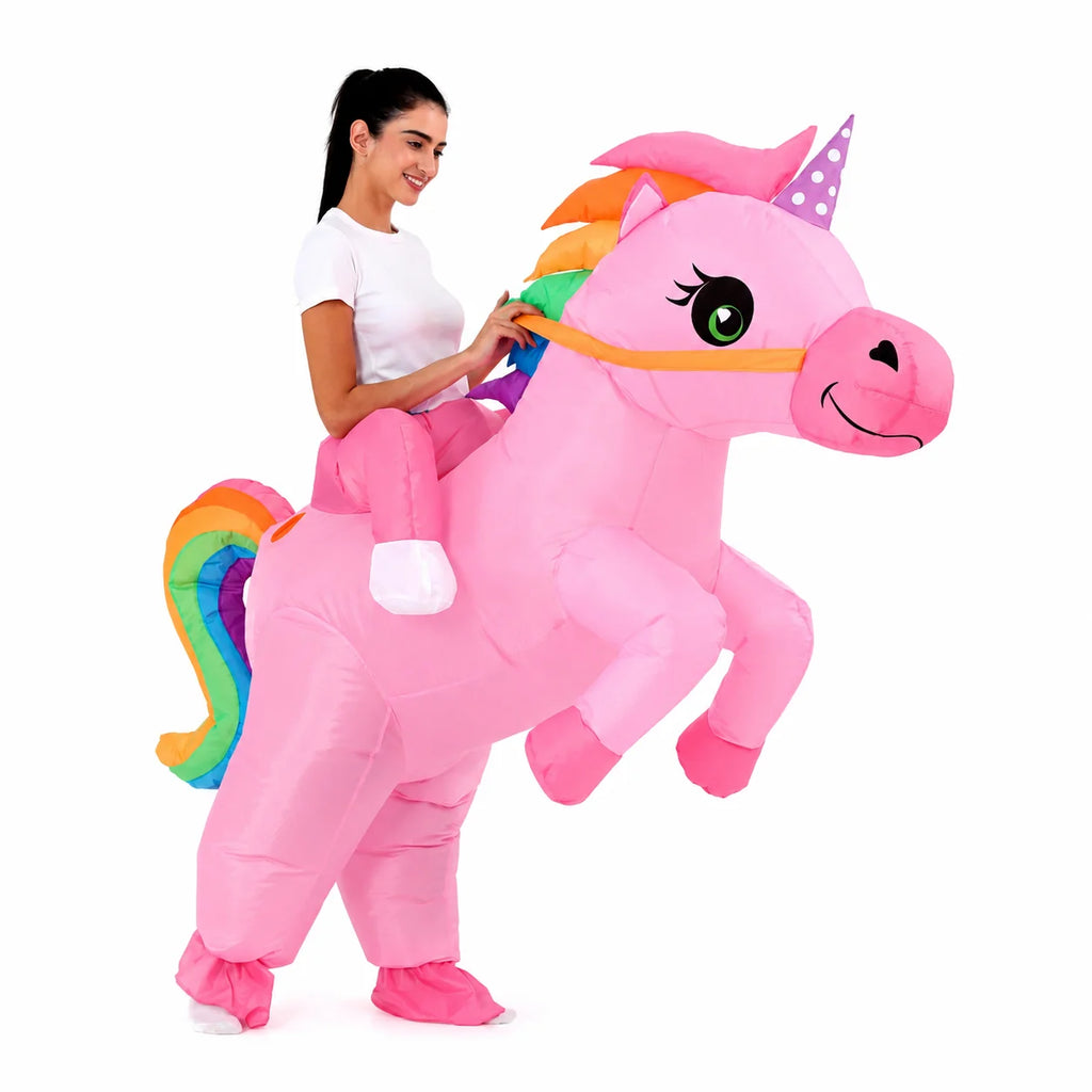 Disfraz Inflable de Unicornio para Adulto - Halloween