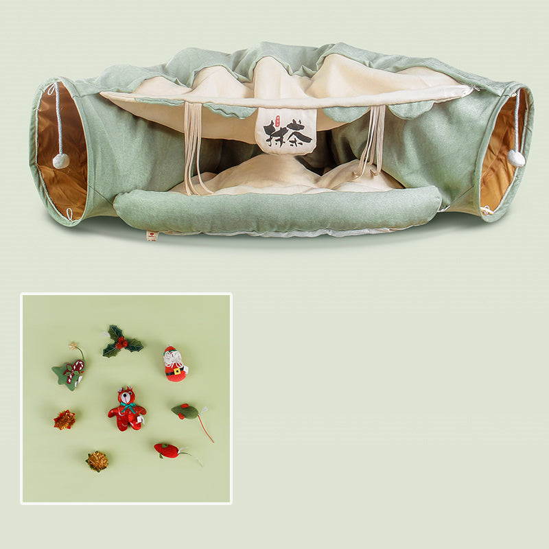 Tunel Cama para Gatos 4 Temporadas - Poliester, 126cm Largo