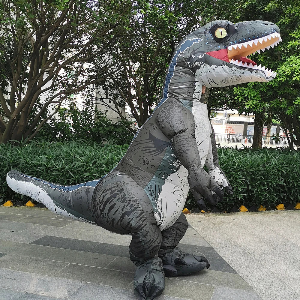Disfraz Inflable de Dinosaurio T-Rex - Halloween