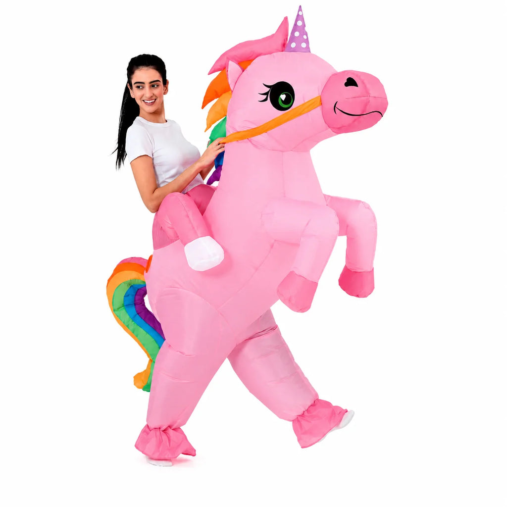 Disfraz Inflable de Unicornio para Adulto - Halloween