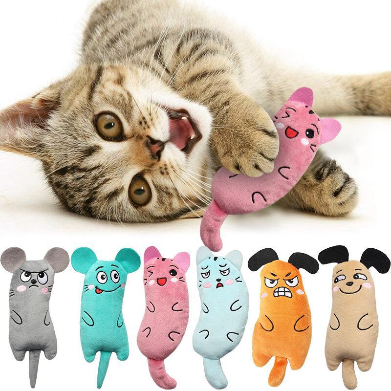 Juguete de peluche bordado con menta para gatos Nuvola Pets