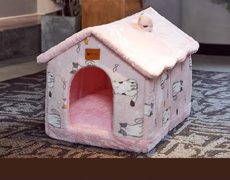 Detalle del interior acolchado de la cama plegable Nuvola Pets