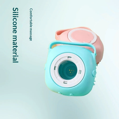 Cepillo de Baño Masaje Espuma Suave para Perros y Gatos