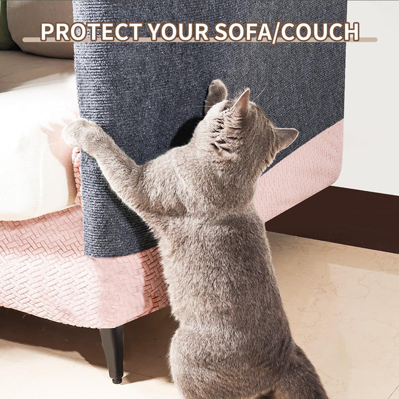 Rascador Adhesivo para Gatos - Proteccion de Sofa y Paredes