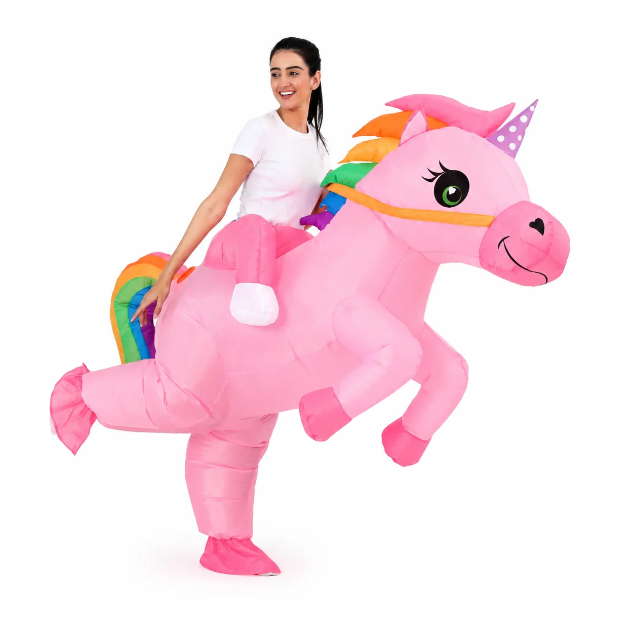 Disfraz Inflable de Unicornio para Adulto - Halloween