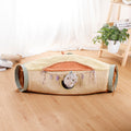Tunel Cama para Gatos 4 Temporadas - Poliester, 126cm Largo