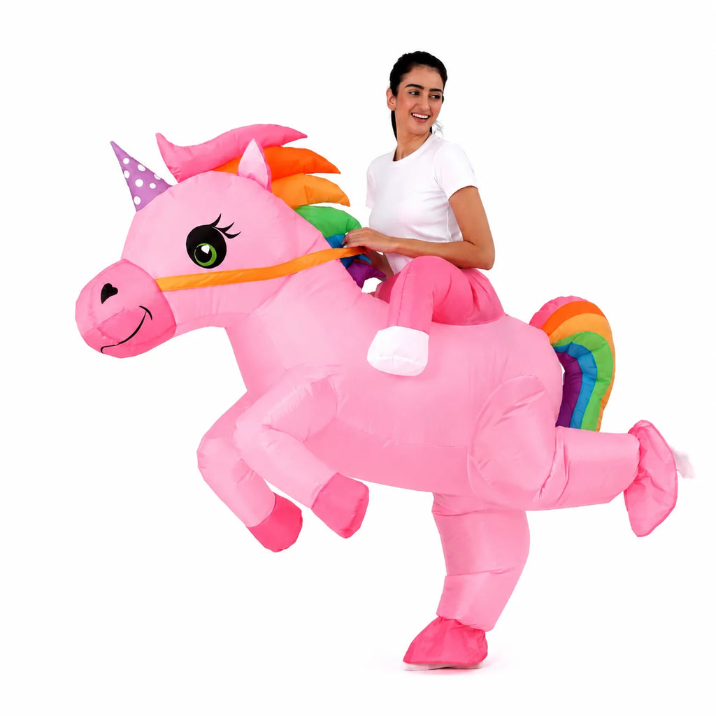 Disfraz Inflable de Unicornio para Adulto - Halloween