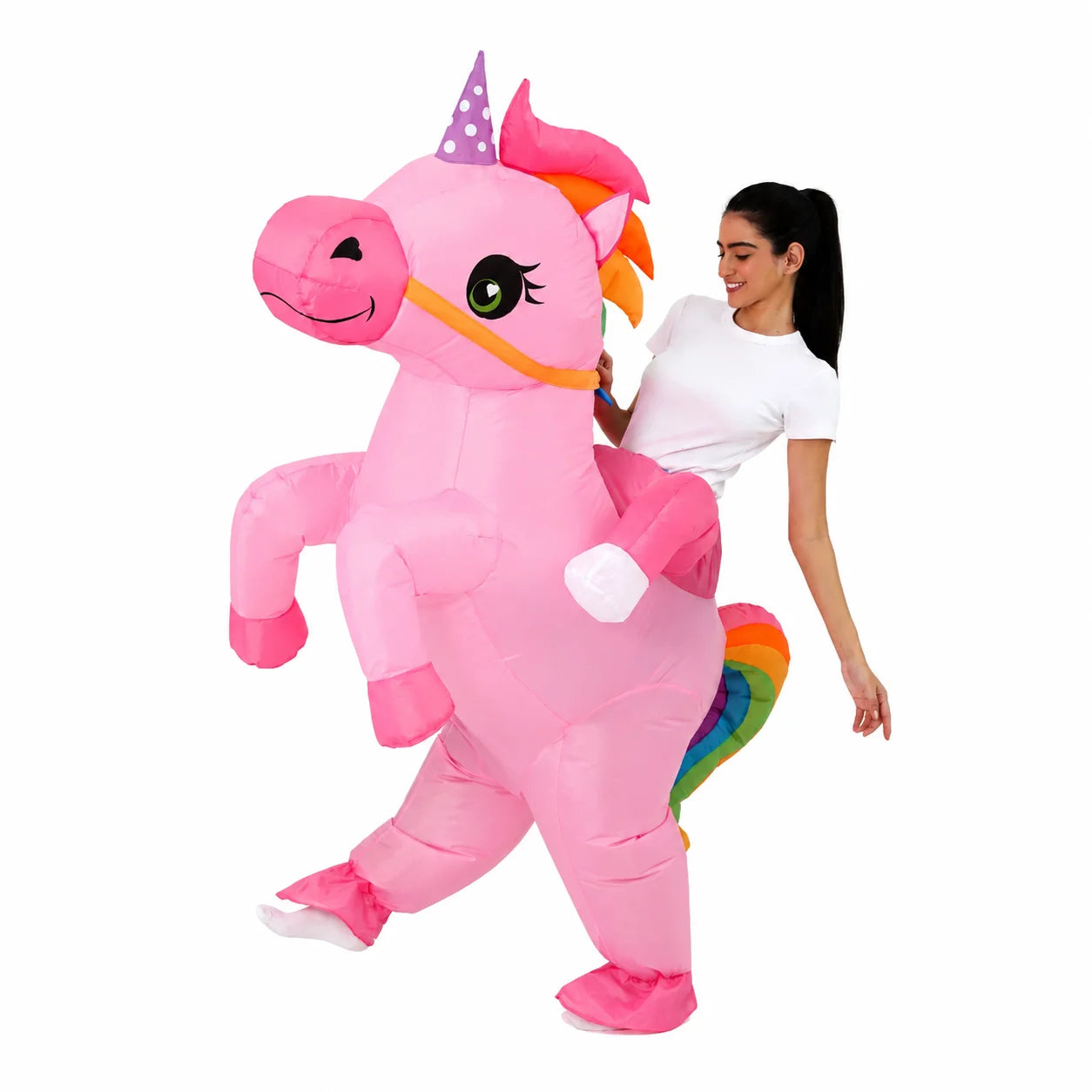 Disfraz Inflable de Unicornio para Adulto - Halloween