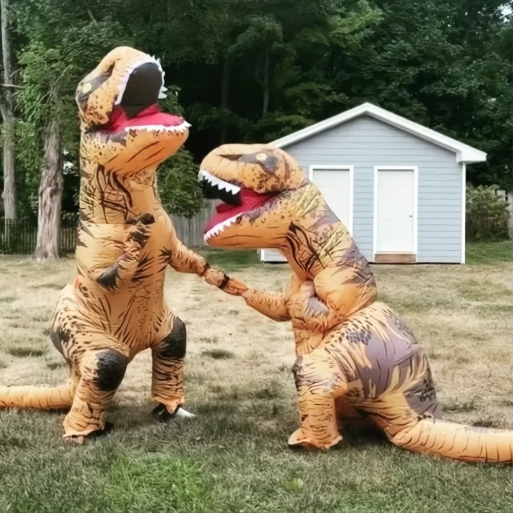 Disfraz Inflable de Dinosaurio T-Rex para Adulto