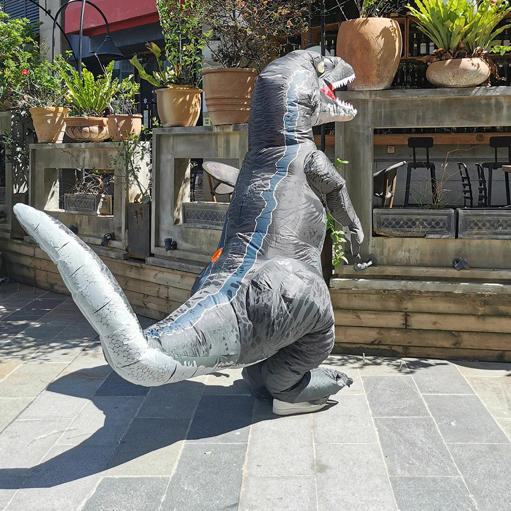 Disfraz Inflable de Dinosaurio T-Rex - Halloween