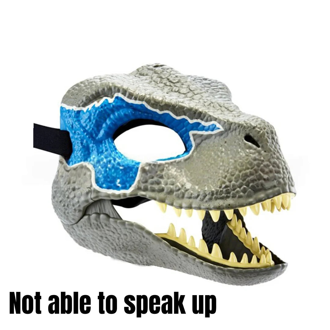 Máscara de Dinosaurio para Mascota y humano - Con Sonido